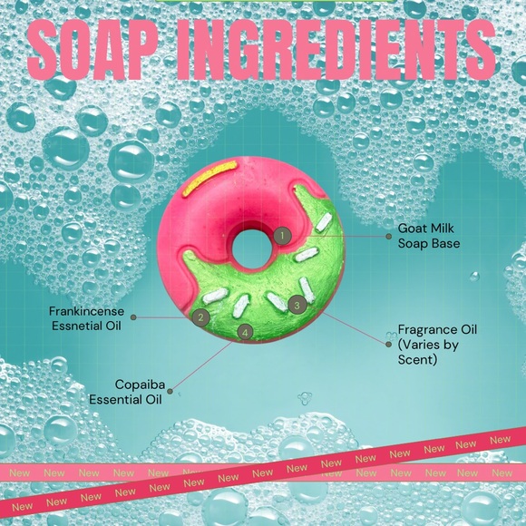 Salty Mermaid Collection Handcrafted Homemade Goat Milk Soaps - Picture 11 of 11